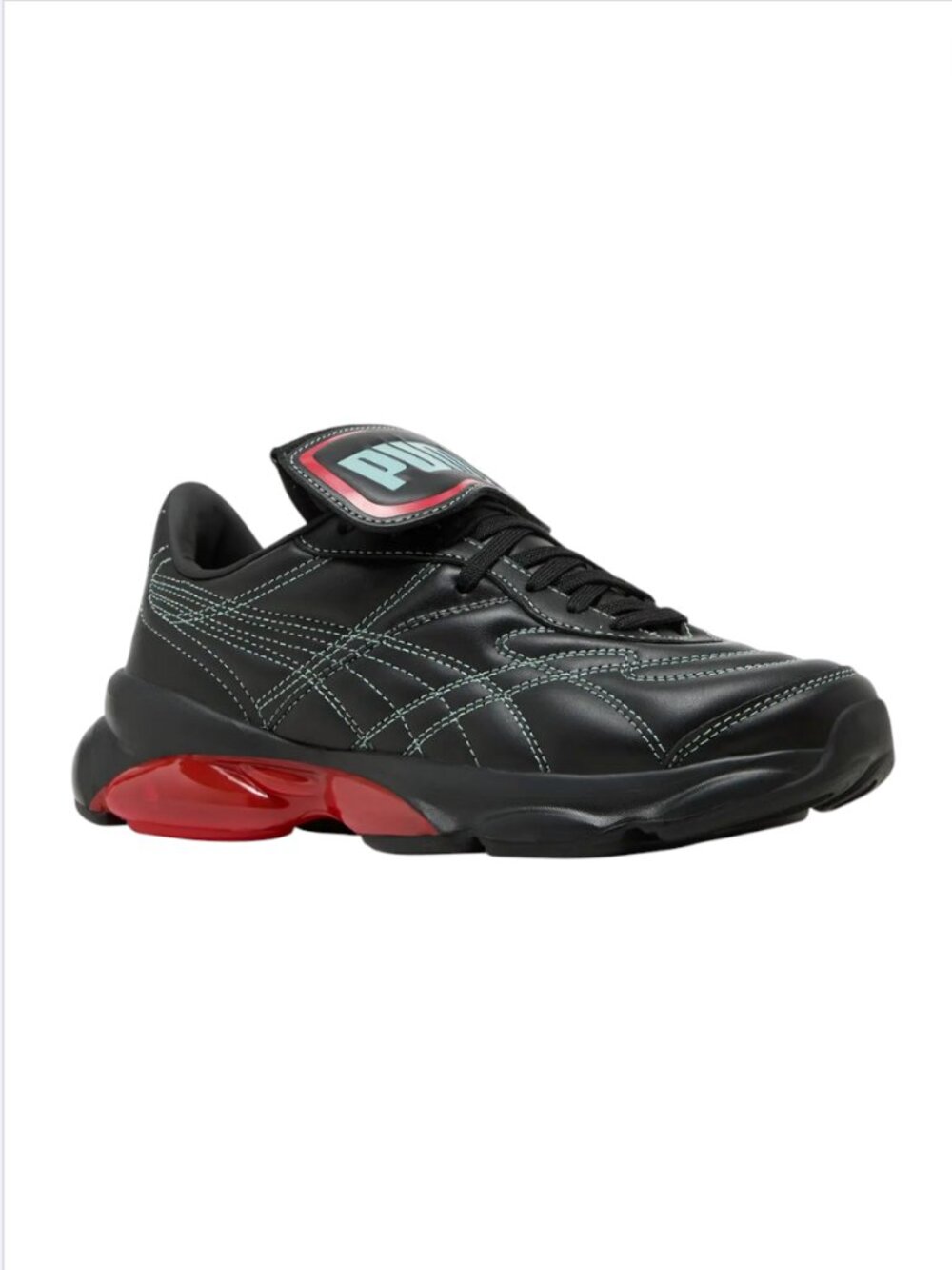 (New) Puma – Cell Dome King x Dua Lipa Sneakers (Black-Poppy Red) – Women's 8.5